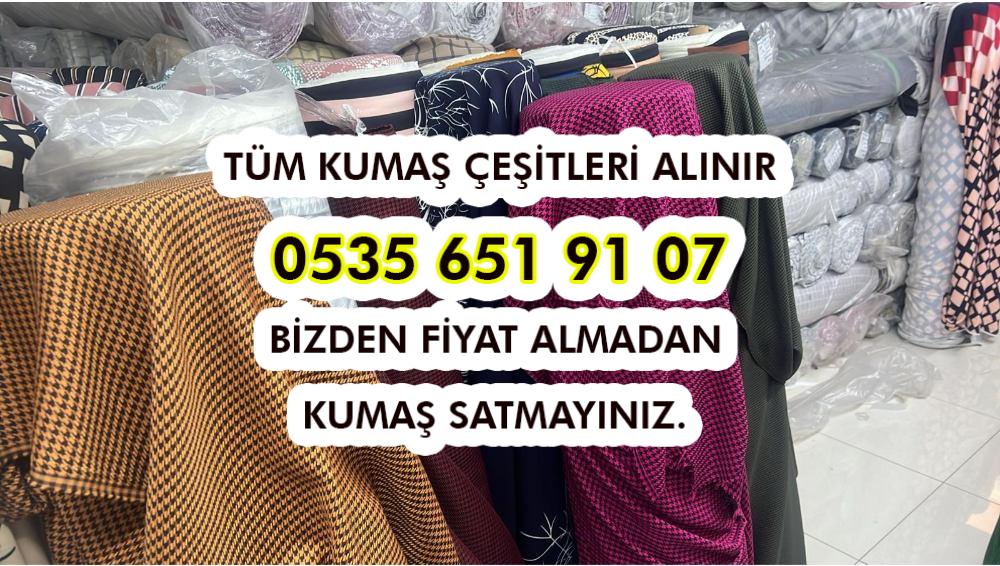 İkinci El Stok Kumaş Alan