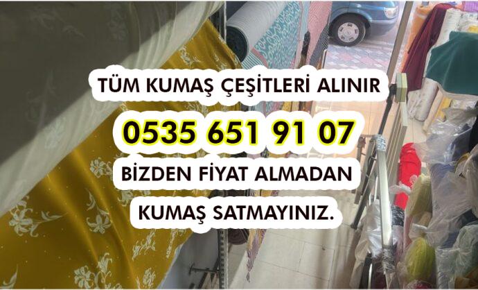 Pamuk Veya Polyester Kumaş Alınır