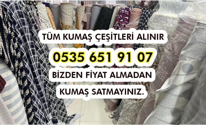 Kumaş Alan Kumaş Toplayan Nerede Olur