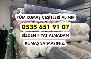 Tekstil Firmalarında Artan Kumaşların Alımı Yapılır