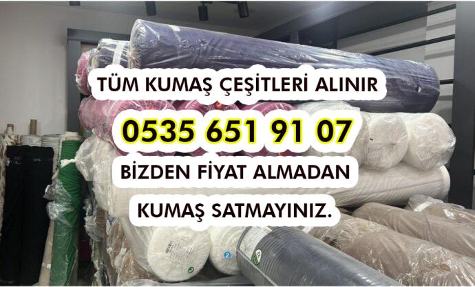Tekstil Firmalarında Artan Kumaşların Alımı Yapılır
