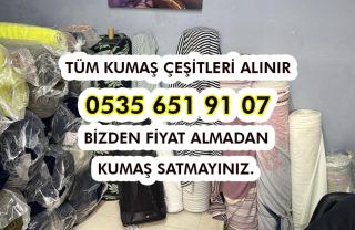 Üretim Fazlası Kumaşları Alanlar