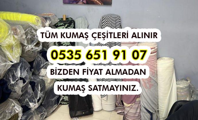 Üretim Fazlası Kumaşları Alanlar