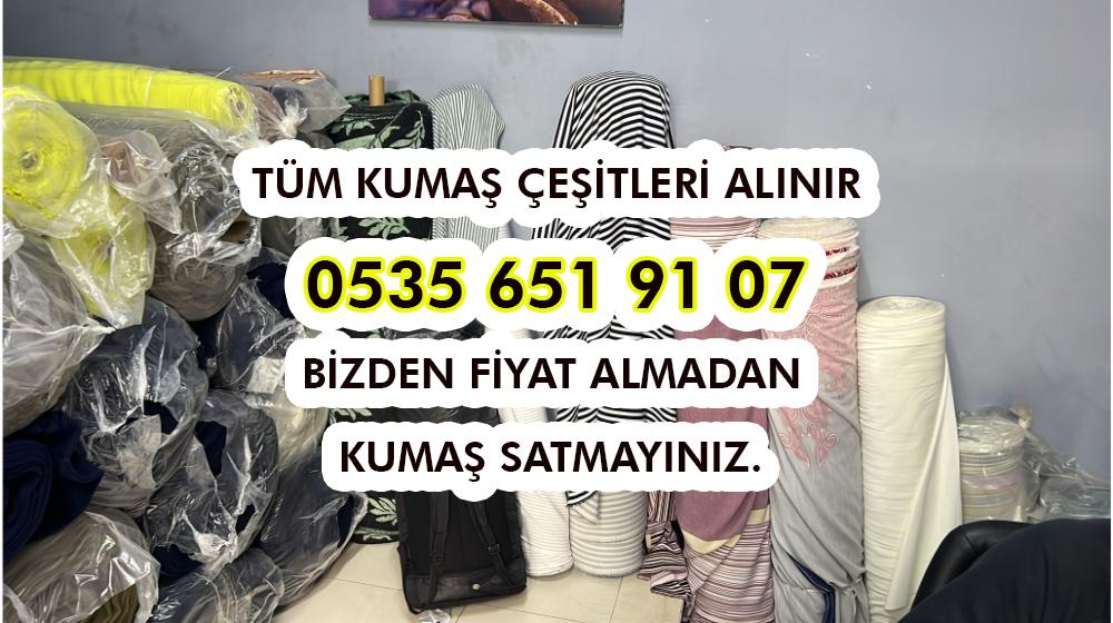 Üretim Fazlası Kumaşları Alanlar
