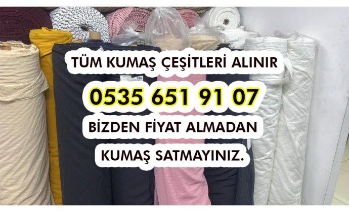 Dikimimde Kalmış Kumaşları Kim Alır