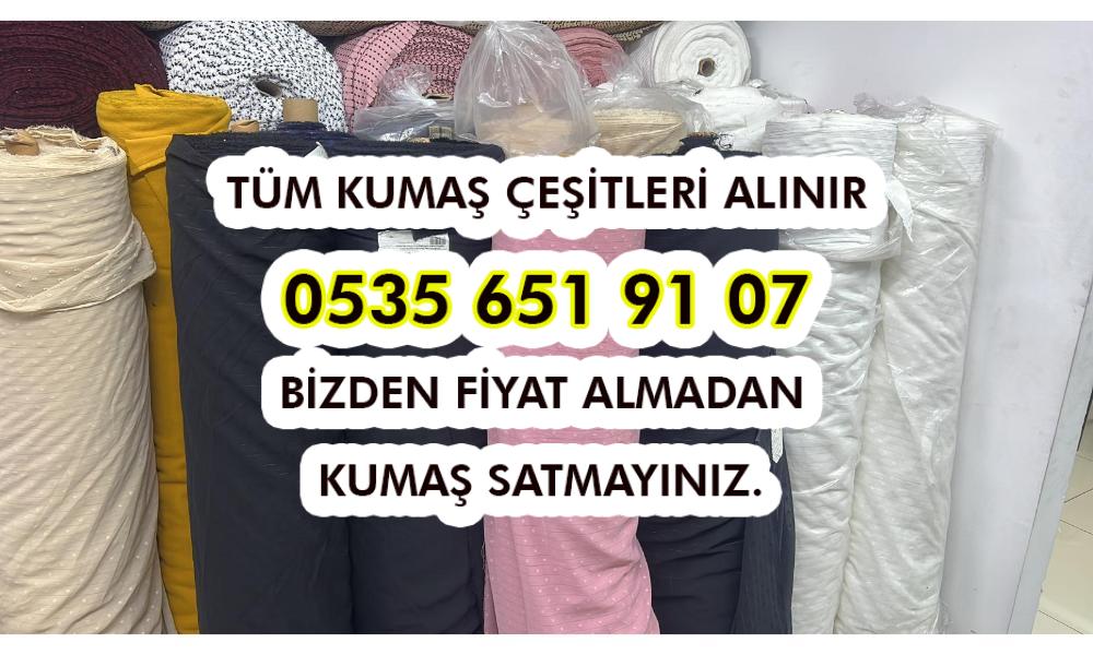 Dikimimde Kalmış Kumaşları Kim Alır