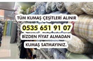 Fazla Gelen Kumaşları Satın Alan Firma