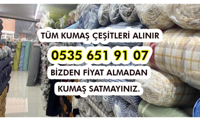 Fazla Gelen Kumaşları Satın Alan Firma