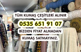 Temizleme Kumaş Alımı Yapanlar