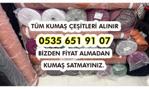 Üretim Fazlası Kumaşları Alan