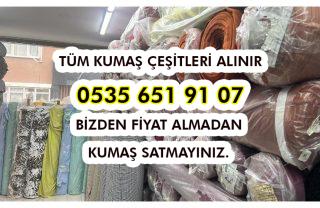 İstanbul'da Top Ve Parça Kumaş Alımı Yapanlar