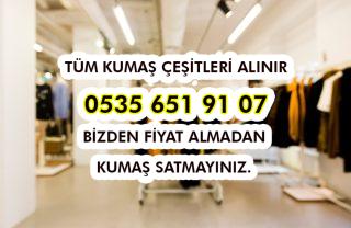 İhracat Fazlası Kumaş Alıyorum