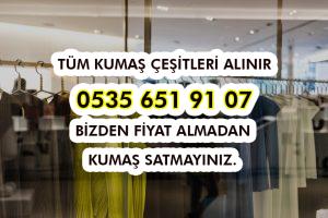 İmalat Fazlası Kumaş Alıyorum