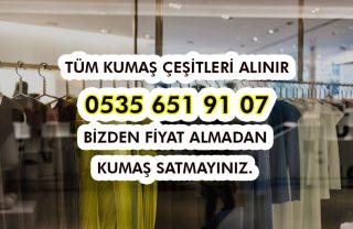 İmalat Fazlası Kumaş Alıyorum