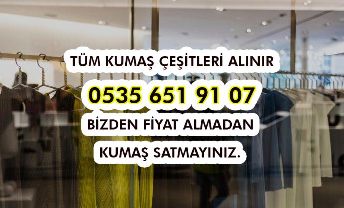 İmalat Fazlası Kumaş Alıyorum