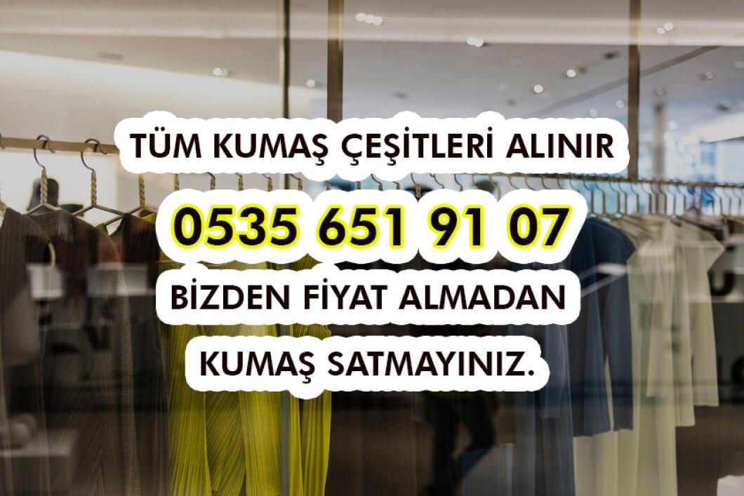 İmalat Fazlası Kumaş Alıyorum