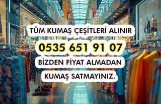 Okmeydanı'nda Kumaş Alımı Yapanlar