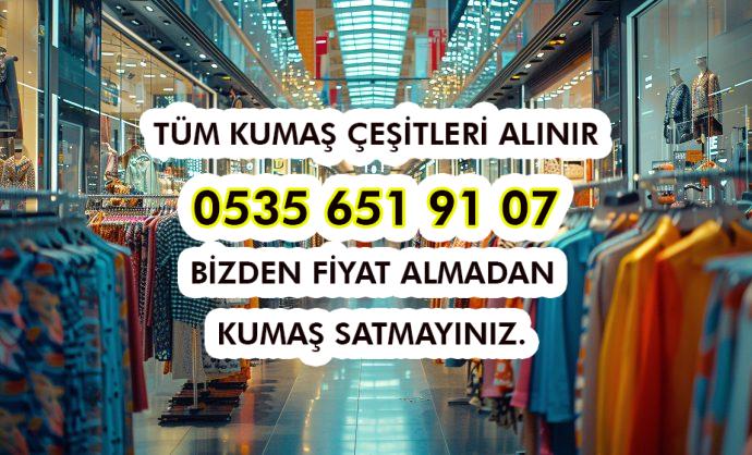 Okmeydanı'nda Kumaş Alımı Yapanlar