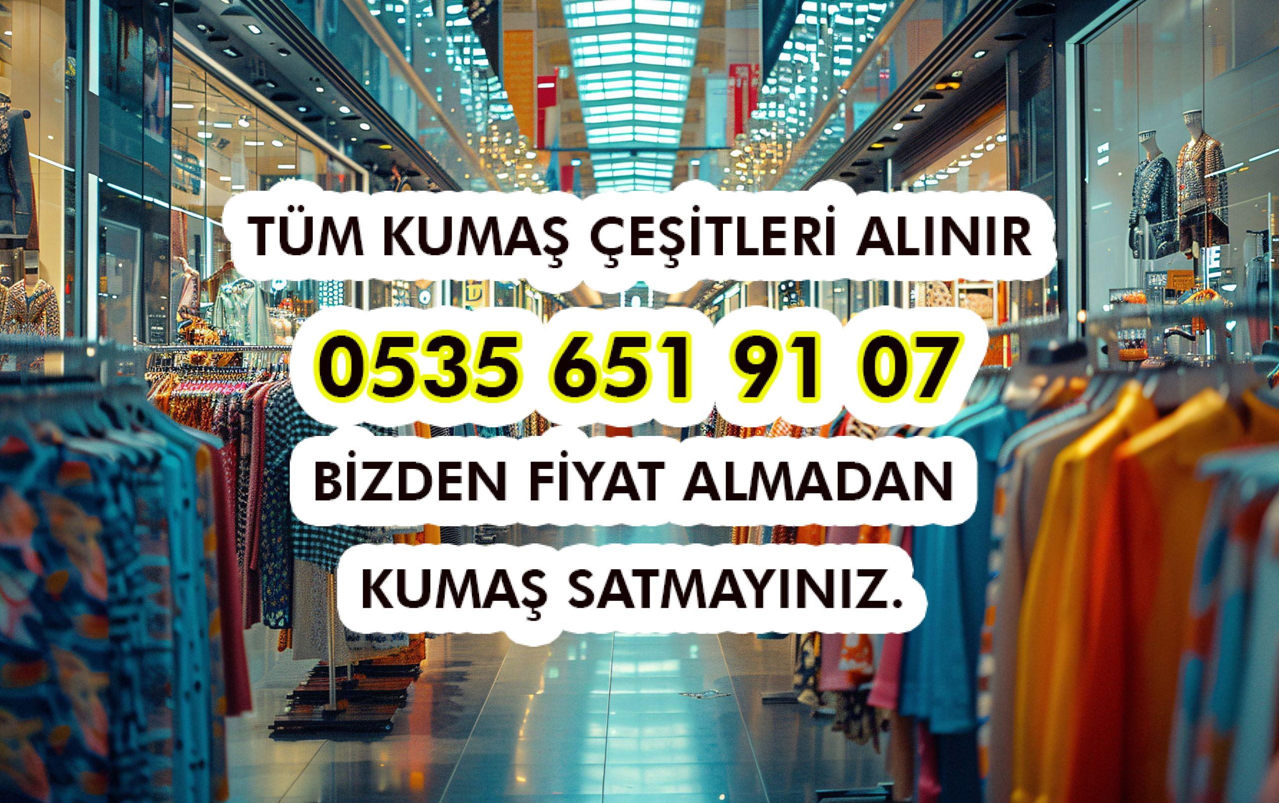 Okmeydanı'nda Kumaş Alımı Yapanlar