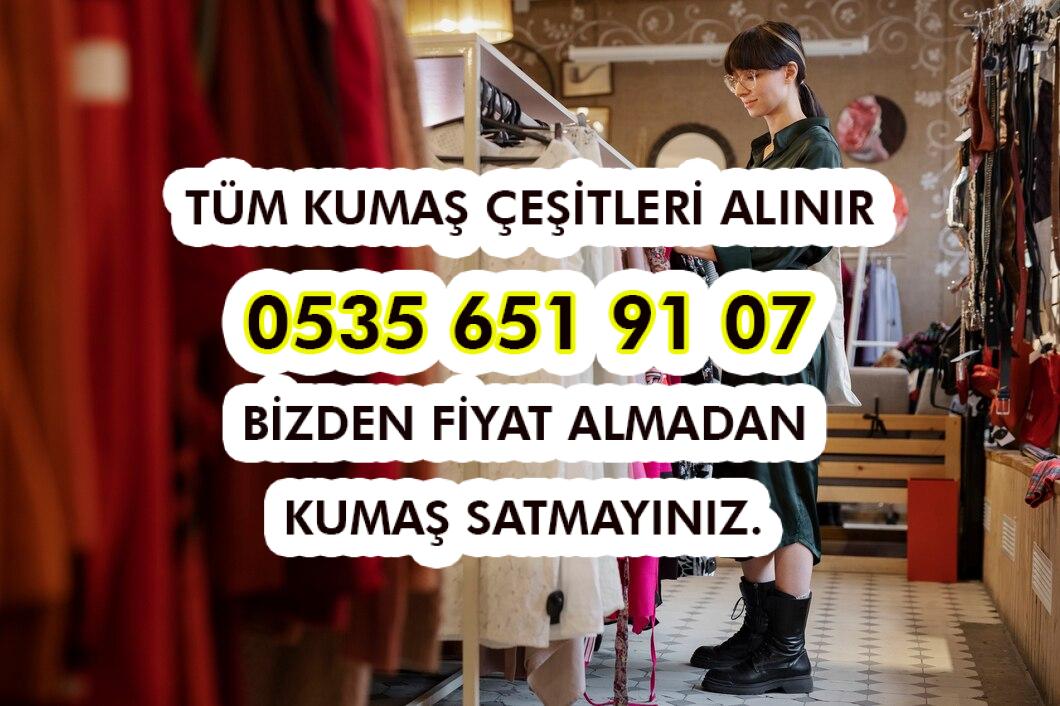 Zeytinburnu'nda Kumaş Alımı Yapanlar