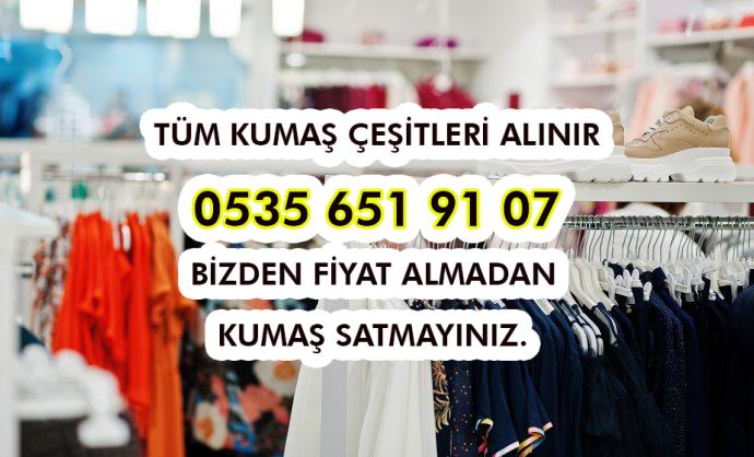 Mecidiyeköy'de Kumaş Alımı Yapanlar